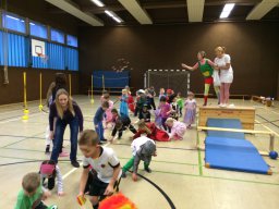 Kinderturnen Fasching 2014