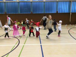 Kinderturnen Fasching 2015
