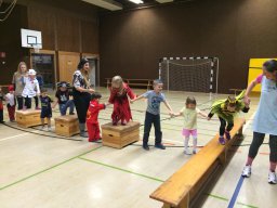 Kinderturnen Fasching 2015